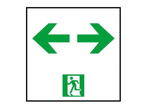 ENDO　LED誘導灯用パネル　B級BL・BH形（20B・20A形）　EHX1310A（本体別売）