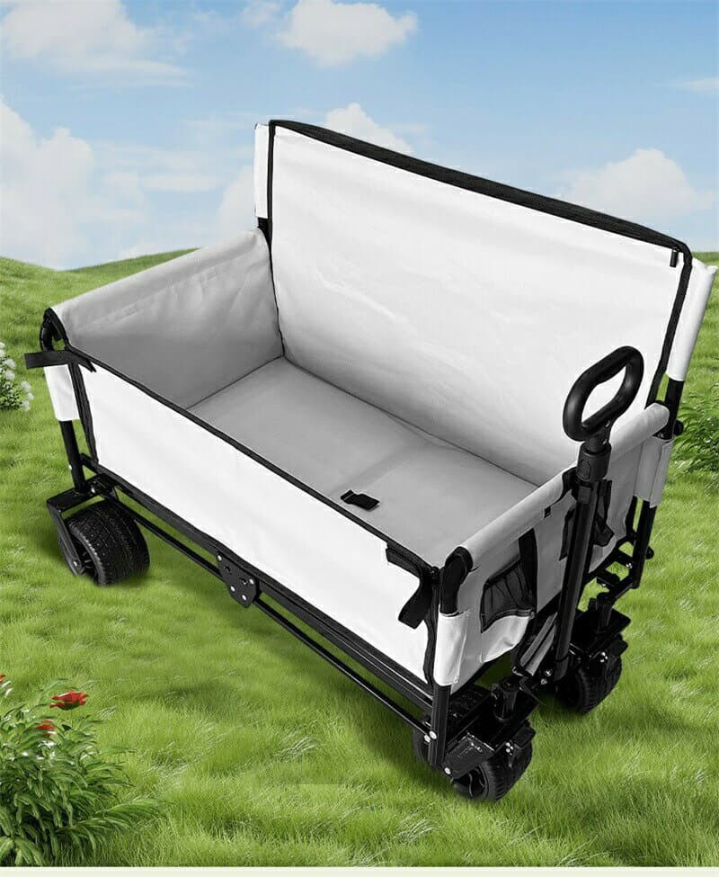 アウトドアワゴン キャリーカート キャンプカート 折りたたみキャンプカート 大容量 海 BBQ 運搬 荷物 運ぶ 台車 キャンプ