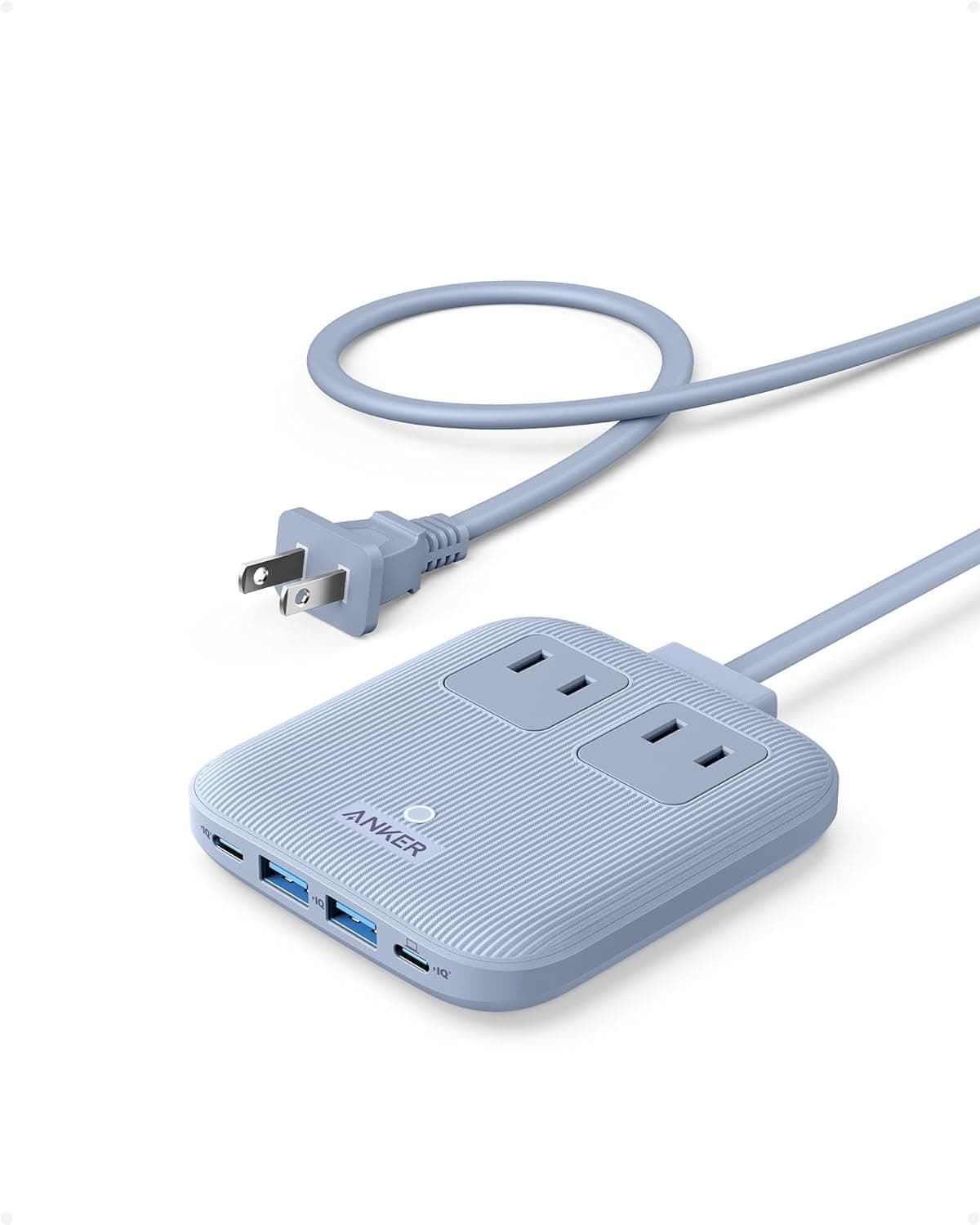 【期間限定セール実施中 10/9まで】Anker Nano Charging Station (6-in-1, 67W) (USBタップ 電源タップ AC差込口 2口 USB-C 2ポート USB-A 2ポート 延長コード 1.5m) 【PSE技術基準適合】MacBook PD対応 Windows PC iPad iPhone Galaxy Android thumbnail 3