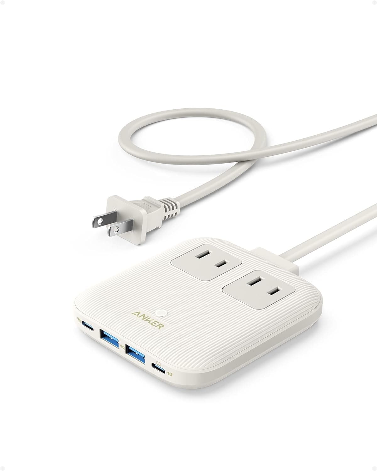 【期間限定セール実施中 10/9まで】Anker Nano Charging Station (6-in-1, 67W) (USBタップ 電源タップ AC差込口 2口 USB-C 2ポート USB-A 2ポート 延長コード 1.5m) 【PSE技術基準適合】MacBook PD対応 Windows PC iPad iPhone Galaxy Android thumbnail 2