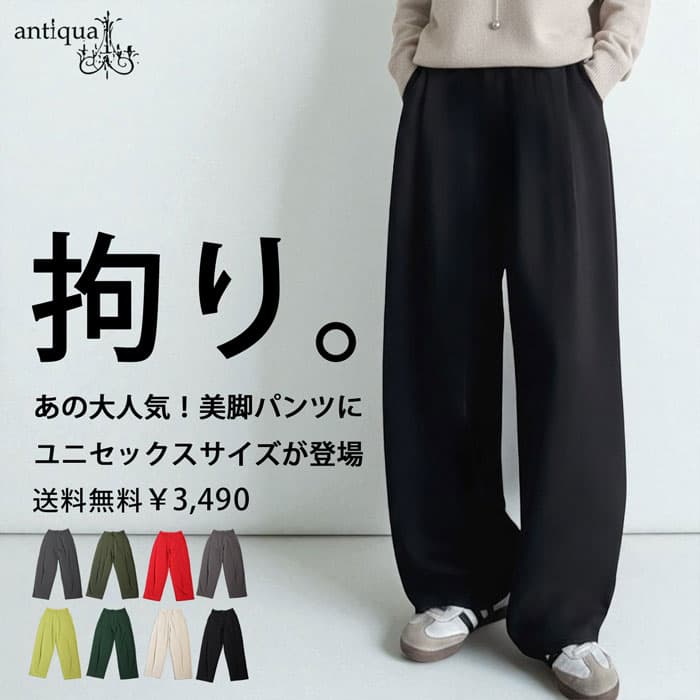 「欲しい」を叶える2点半額！6日0時〜8日10時迄 テーパードパンツ パンツ レディース 特別送料無料 ・(100)メール便可