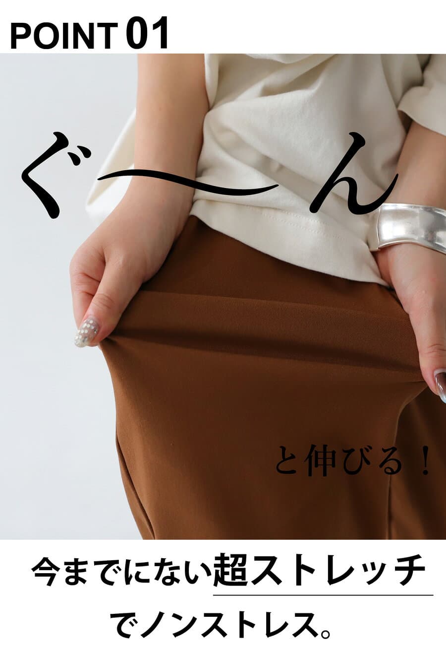 テーパードパンツ パンツ レディース ボトムス 特別送料無料 ・(500)メール便可 thumbnail 3