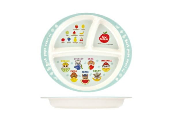 【送料無料】　パウパトロール　仕切りランチプレートパウパト　アニメ　映画　プレート　お皿　食事　食器　キッチン　子供　キッズ　雑貨　グッズ　かわいい　TE