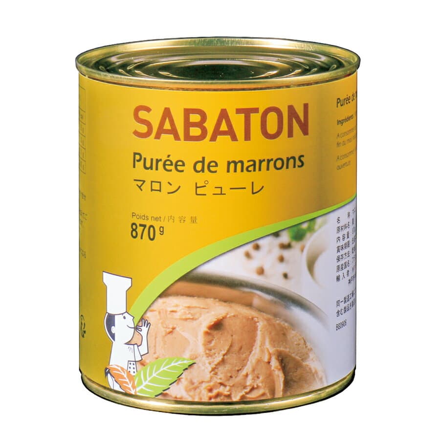 サバトン マロンピューレ 870g ( 栗 / モンブラン / 製菓材料 )