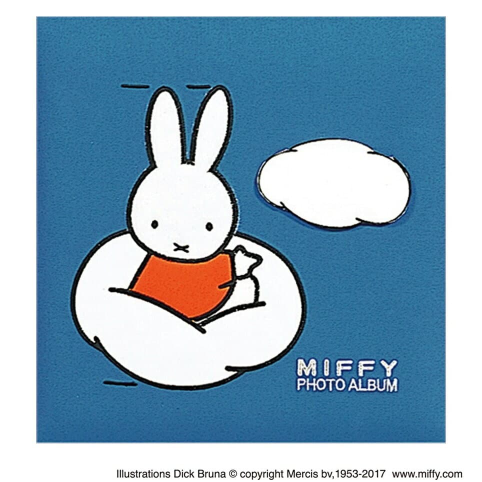 ナカバヤシ フエルアルバム誕生用（ディックブルーナ）ブルー ア-LB-615-B