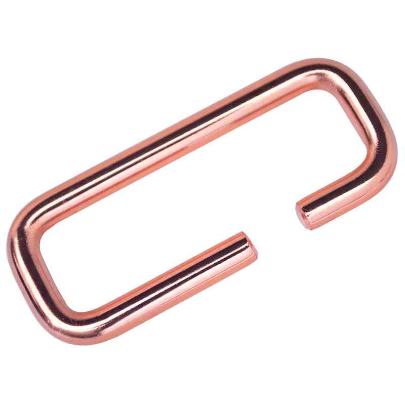 【ブロンズ】 腰道具用アタッチメント 線径5mm 内径80x15mm 開口部8mm 50mm幅ベルト対応 取寄品 マルキン印 GK-08-3 ( 腰袋 工具差し サポート )