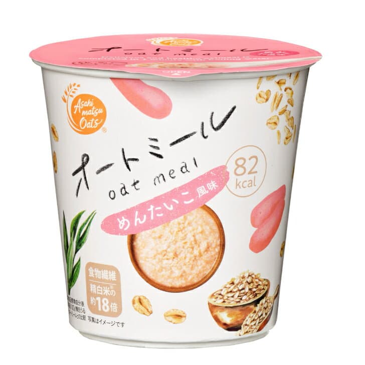 旭松食品 旭松 オートミール　めんたいこ風味×6