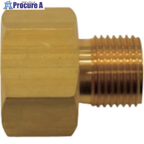 YAMATO アダプター UNF変換真鍮継手(W22⇒UNF) A-右 AMIGI 1個 ■▼215-6167 【送料都度見積】