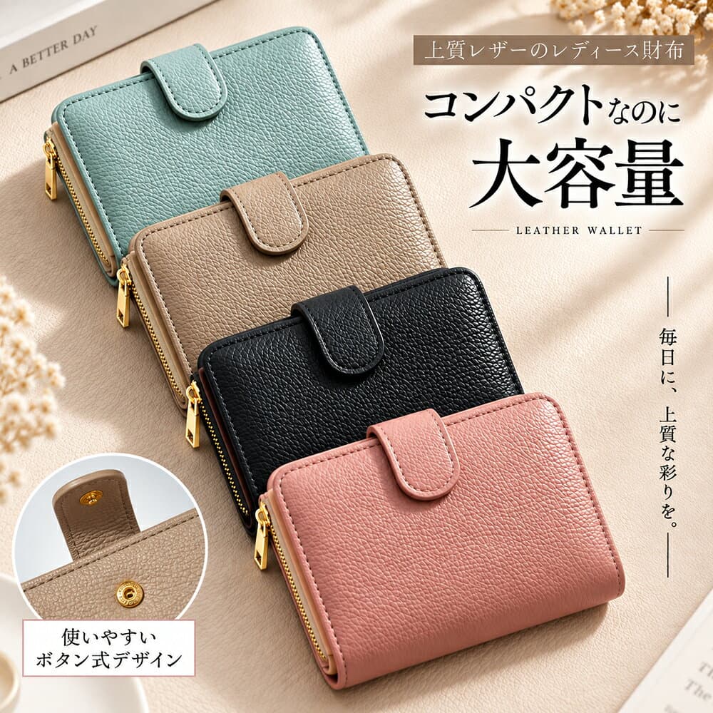 【先着30名順限定！★クーポンで3,887円】楽天1位 財布 レディース イタリアンレザー マチ付き レディース財布 小銭入れ カード入れ 本革 大容量 薄型 軽い カードケース さいふ 軽量 スリム ファスナー ロング ウォレット おしゃれ シンプル お財布 プレゼント ギフト