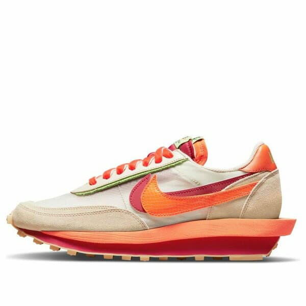 Nike ナイキ メンズ スニーカー 【Nike x sacai x Clot LDWaffle 'Net Orange Blaze' DH1347-100】 サイズ US_M_4.5