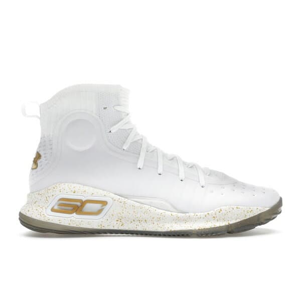 Under Armour アンダーアーマー メンズ スニーカー 【Under Armour Curry 4 Retro White Gold】 サイズ US_9(27.0cm) White/Metallic Gold