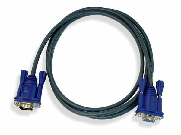 ATEN 6m VGAケーブル (VGA オス - メス仕様）　【2L-2406】