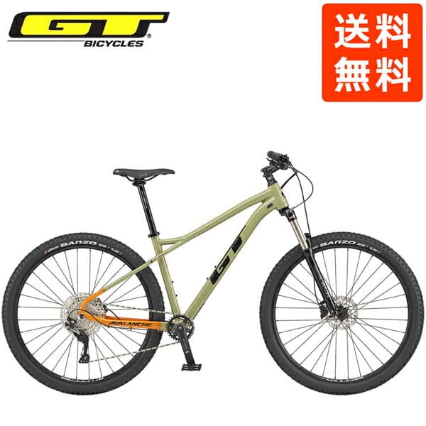 GT マウンテンバイク AVALANCHE ELITE V2 29 （アバランチェ エリート V2） モスグリーン MTB 29インチ マウンテンバイク 自転車 送料無料