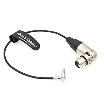 【中古】【輸入品・未使用】Alvin's Cables Z CAM E2 カメラ 用の 5 pin 00直角 オス to XLR 3 pin 90度 メス オーディオ ケーブル