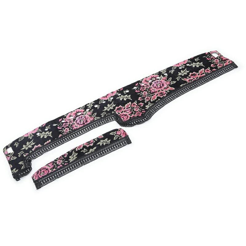 金華山 マドンナ ダッシュマット ブラックピンク 三菱ふそう ブルーテック キャンターワイド H22/12〜H29/12 2tワイド(81)ブルーテック キャンター 三菱 MITSUBISHI ふそう トラック ダッシュボード マット 内装 車内 トラック野郎 日本製 国産