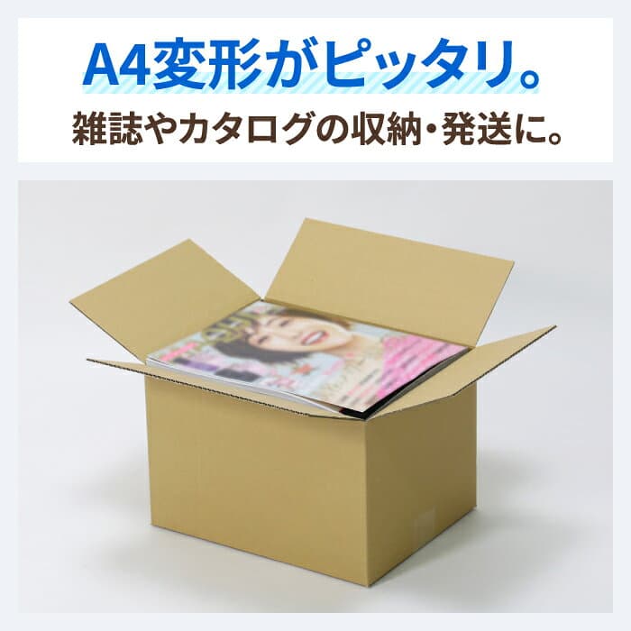 ダンボール 80サイズ 5枚〜50枚 (305×240×200) 段ボール 80 ダンボール箱 段ボール箱 宅配80 箱 A4サイズ 梱包資材 梱包材 梱包 箱 宅配箱 ヤマト 宅急便 ヤマト運輸 ゆうパック 佐川 宅配 書籍 保管箱 A4変形 雑誌 収納ボックス 引越し 収納 フリマ メルカリ 発送 (1594) thumbnail 3