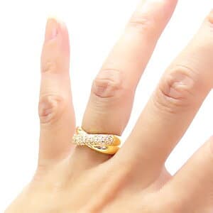 K18 パヴェ ダイヤモンド リング 18金 イエローゴールド ピンクゴールド ホワイトゴールド 18k ダイヤ 0.5カラット キスマーク 指輪 婚約指輪 刻印 品質保証書 女性 レディース ジュエリー アクセサリー 人気 おすすめ プレゼント ギフト 贈り物 送料無料 SSS thumbnail 3