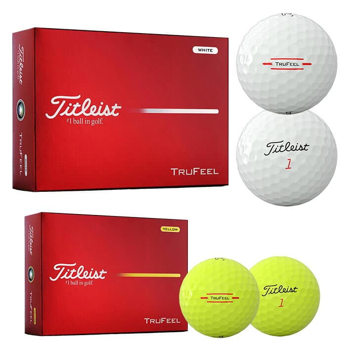 【さらにポイント10倍!!! マラソン期間限定！（10/4〜10/9）★要エントリー！】タイトリスト Titleist 2026 NEW TRUFEEL 1ダース 12球 ゴルフ ボール トゥルーフィール 2026モデル ソフト 柔らかい