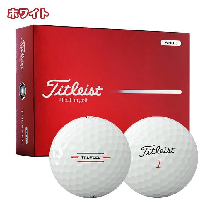 タイトリスト Titleist 2026 NEW TRUFEEL 1ダース 12球 ゴルフ ボール トゥルーフィール 2026モデル ソフト 柔らかい thumbnail 2