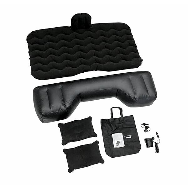 車中泊 エアーベッド アウディ S4 B5 ブラック マットレス 枕付き アウトドア キャンプ 電動ポンプ 防災 汎用 エアベッド