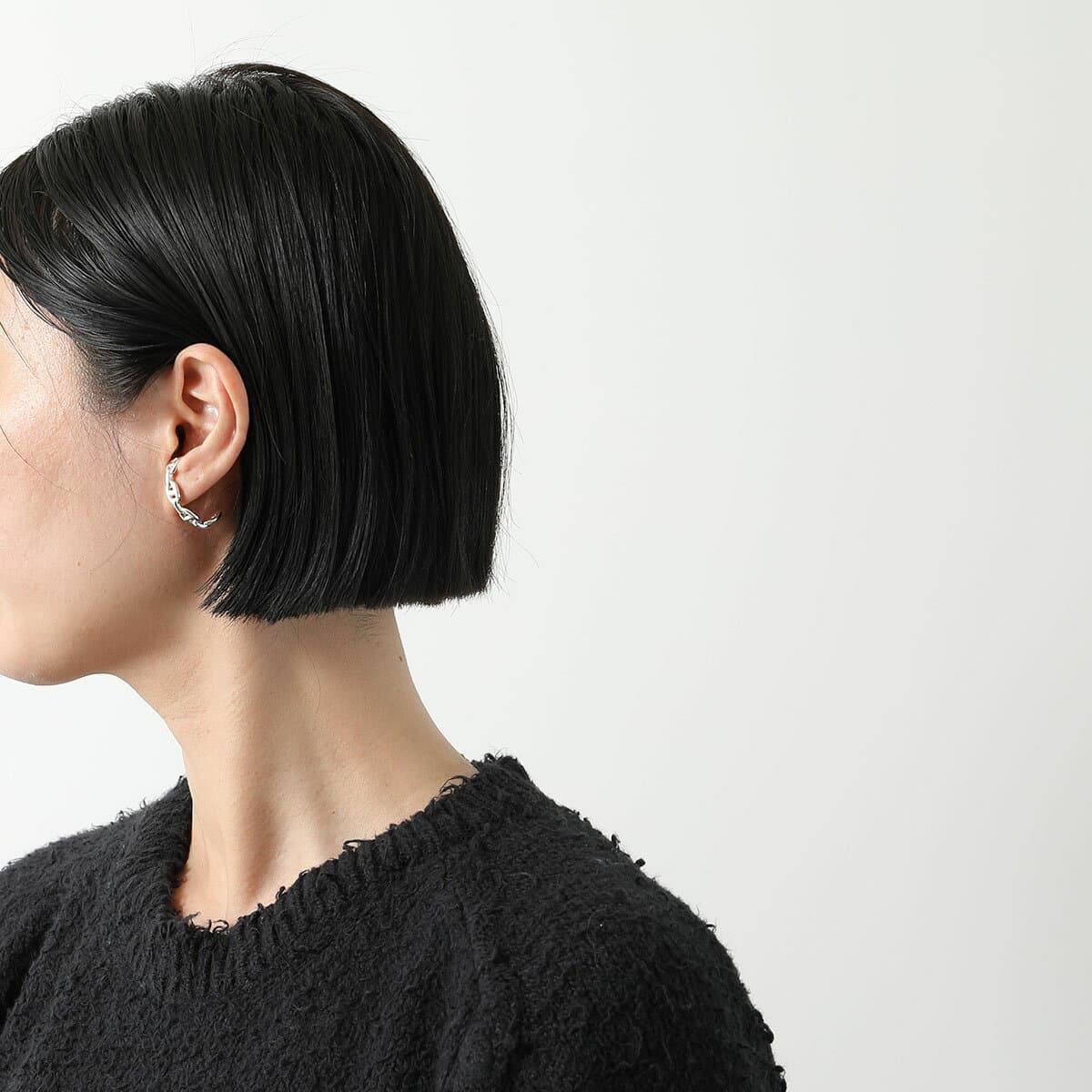 HERMES エルメス ピアス アンシェネ Enchainee Earrings Chaine dAncre シェーヌダンクル H122506B レディース スタッド ロゴ刻印 silver925 シルバー【dc_kikaku】 thumbnail 2