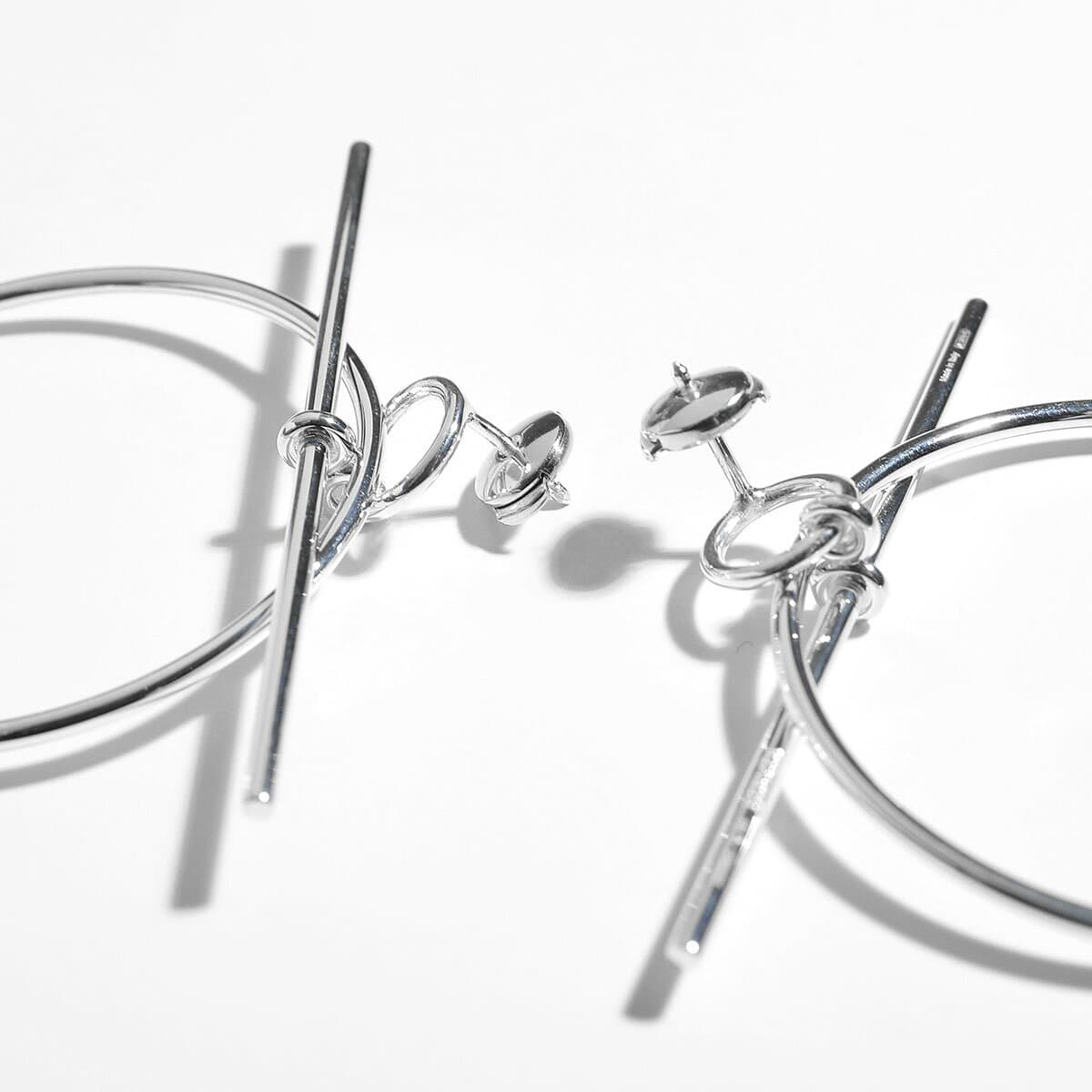 HERMES エルメス ピアス LOOP MM ループ Boucles doreilles H114504B レディース サークル スタッド silver925 シルバー【dc_kikaku】 thumbnail 3