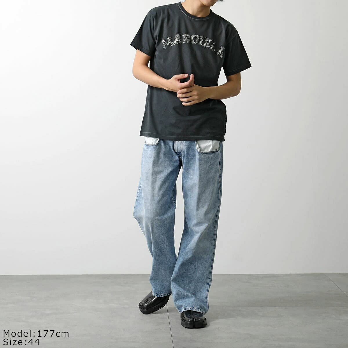 MAISON MARGIELA メゾンマルジェラ ジーンズ S51LA0052 S30513 メンズ デニムパンツ コントラストポケット ストレート Gパン ジーパン 470 S51LA0052S30513470【dc_kikaku】 thumbnail 2