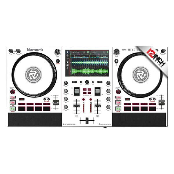 12inch SKINZ / Numark Mixstream Pro/Go Skinz (WHT/GRY) 【Mixstream Pro/Go用スキン】 夏休スペシャル
