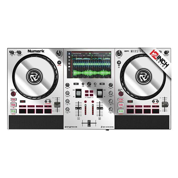 12inch SKINZ / Numark Mixstream Pro/Go Skinz (SILVR-MIRROR) 【Mixstream Pro/Go用スキン】 夏休スペシャル