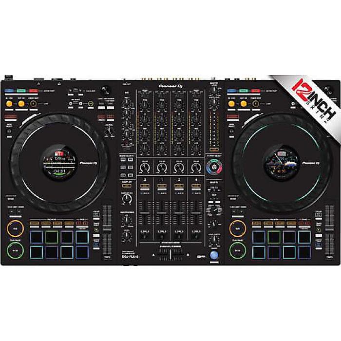 【ブラック】12inch SKINZ / Pioneer DDJ-FLX10 Skinz - Colors【black】夏休スペシャル