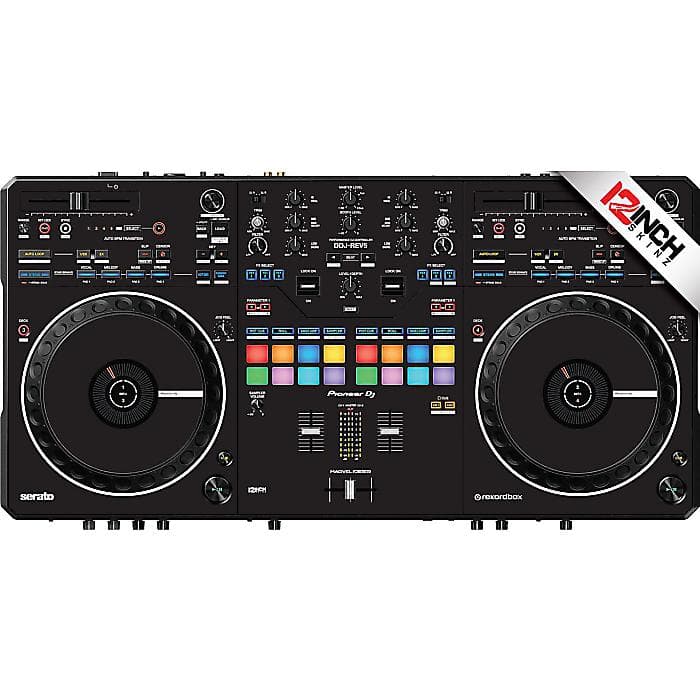 12inch SKINZ / Skinz (BLACK) 【Pioneer DDJ-REV5用スキン】ブラックフライデー
