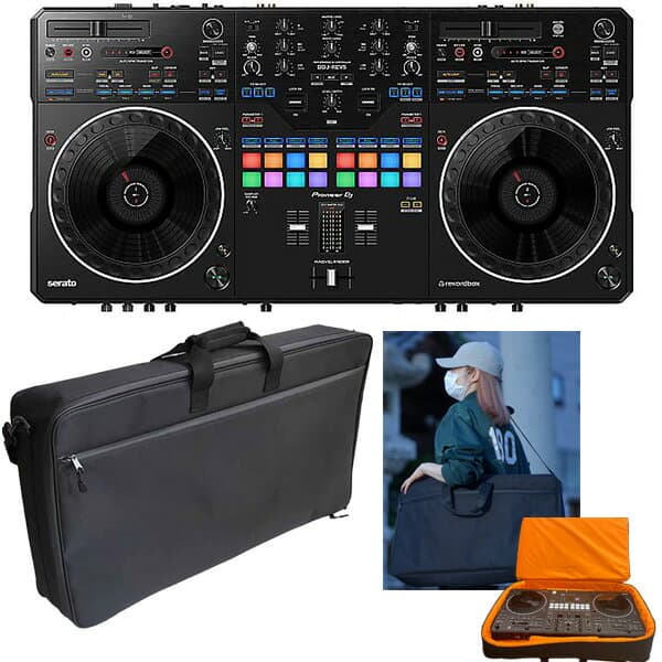 1大特典付 【今だけ最強ケース実質無料・特価セット】Pioneer DJ(パイオニア) / DDJ-REV5 軍事生地ショルダーケースセットDJコントローラー新生活応援