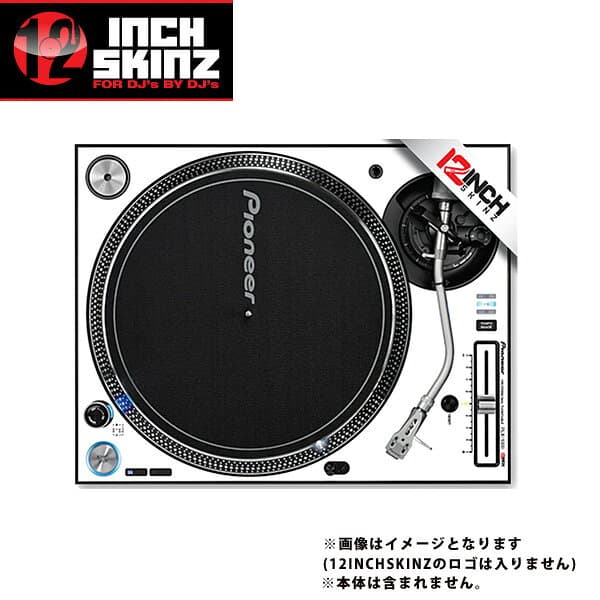 12inch SKINZ / PIO-PLX1000-WHT/BLK - GZ51.　　　　→ 機種別: Pioneer PLX-1000 SKINZ -2879 -クリスマス セール