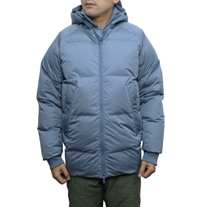 【送料無料】 SHU BOMBER JACKET ボンバージャケット 中綿ジャケット 防水 防風 Sorona®Dupont™️fiber ハイスペック SHORT LENGTH ショートレングス WINTER 冬物 防寒 MENS LADIES 男性 女性 ユニセックス BLUE S-M