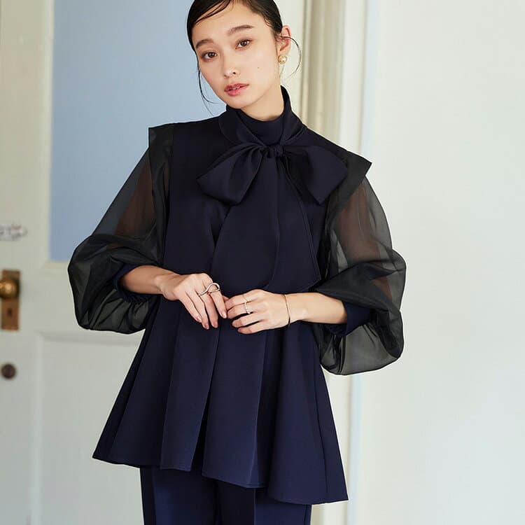 【20%OFFクーポン対象商品】【ストレッチ】レディース セットアップ ママスーツ パンツスーツ パンツドレス セレモニー フォーマルスーツ 七五三 卒業式 入学式 入園式 お宮参り 結婚式 お呼ばれ パーティー ミセス 50代 40代 30代 上品 きれいめ 母親 大きいサイズ 即日発送 thumbnail 2
