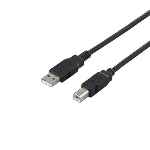 BUFFALO USB2 延長ケーブル 0.7m ブラック BSUAB207BK バッファロー BSUAB207 USB延長 高速転送 480Mbps パソコン周辺機器 プリンター対応 RoHS指令準拠