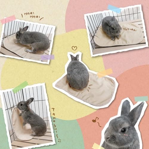 【3個セット】 ドギーマン ミニアニマン ウサギノナチュラルマット ほりほり ウサギ用 掘り穴 巣作り Doggy Man うさぎ ベッド 小動物用品 thumbnail 3