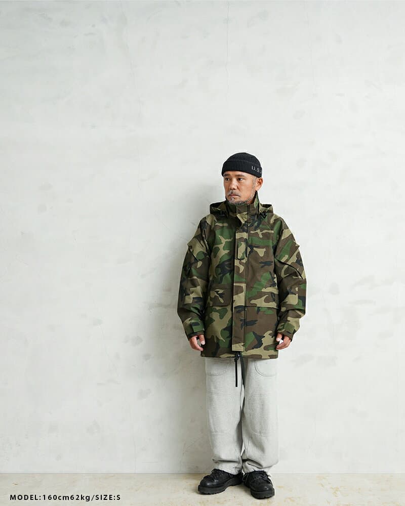 WAIPER.inc 米軍 ECWCS GEN2 COLD WEATHER PARKA PERTEX UNLIMITED【WP1067】【クーポン対象外】【Z】｜ジャケット アウター マウンテンパーカー ミリタリージャケット メンズ 防寒 秋冬 撥水 フード収納 ベンチレーション 寒冷地 レイヤリング アメカジ 復刻 アウトドア thumbnail 2