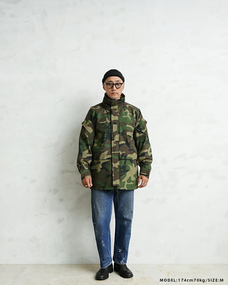 WAIPER.inc 米軍 ECWCS GEN2 COLD WEATHER PARKA PERTEX UNLIMITED【WP1067】【クーポン対象外】【Z】｜ジャケット アウター マウンテンパーカー ミリタリージャケット メンズ 防寒 秋冬 撥水 フード収納 ベンチレーション 寒冷地 レイヤリング アメカジ 復刻 アウトドア thumbnail 3