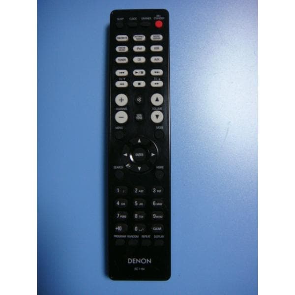 送料無料【スピード発送/即決/動作確認済/不良品返金保証】純正★DENON リモコン RC-1154 ＃A3894