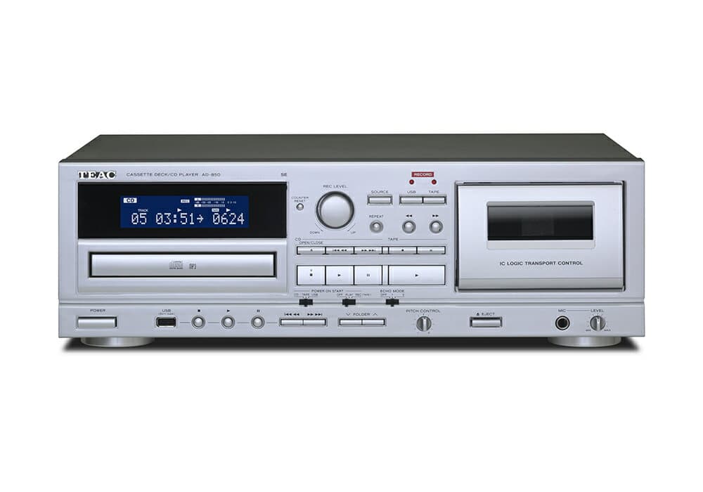 TEAC - AD-850-SE（カセットデッキ/CDプレーヤー）【10/9〜出荷・在庫有り即納】