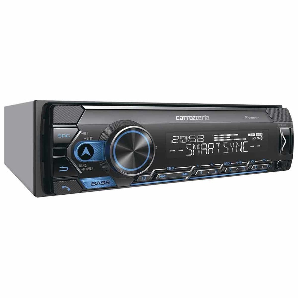 Pioneer パイオニア carrozzeria カロッツェリア MVH-5600 1DIN メインユニット Bluetooth USB AUX iPhone Android DSP thumbnail 2