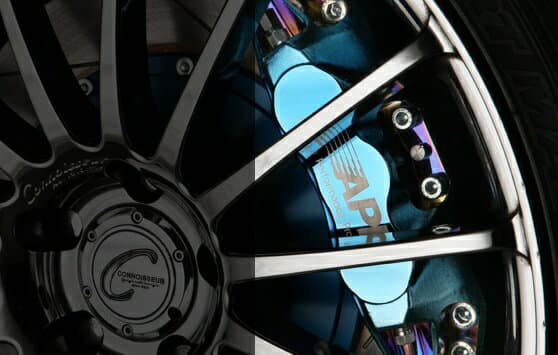 APP ブレーキキャリパーキット リア トヨタ ソアラ UZZ40 耐熱粉体塗装(ブルー) 【ブレーキパッド：KG-1115】