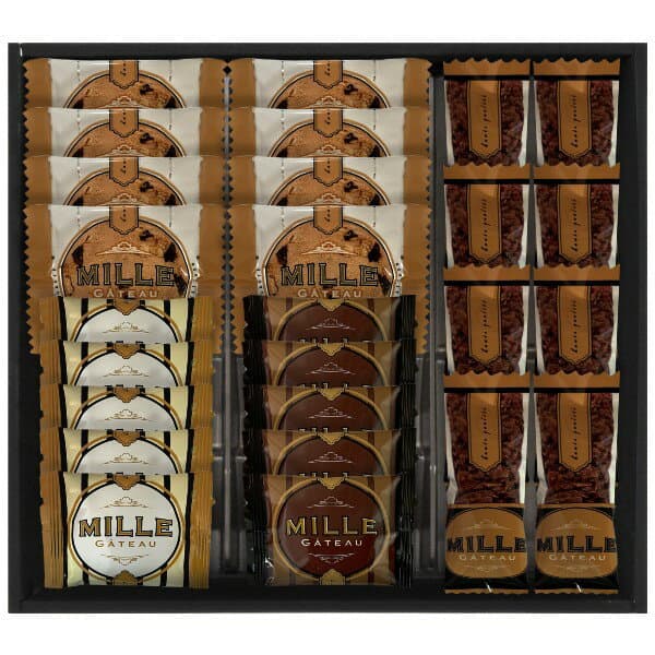 【ポイント5倍】ミル・ガトー スイーツアソート【出産内祝い 内祝い お祝い お祝い返し ギフト】【お菓子 スイーツ 人気 結婚内祝い 七五三内祝い】【出産祝い お返し 返礼ギフト 御歳暮 お歳暮 寒中御見舞 御年賀】【送料無料 送料込み】