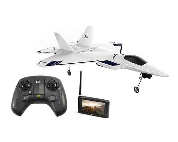 HUBSAN/ハブサン F22 2.4G 4CH 310ミリメートルWingspan EPO FPV RC飛行機RTF 720Pカメラ＆HT015B送信機 - F22+HT015B+HS001