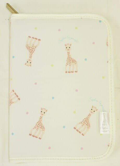 【メール便利用！送料込み】ハッカhakka キリンのソフィー 母子手帳ケース（ジャバラタイプ）