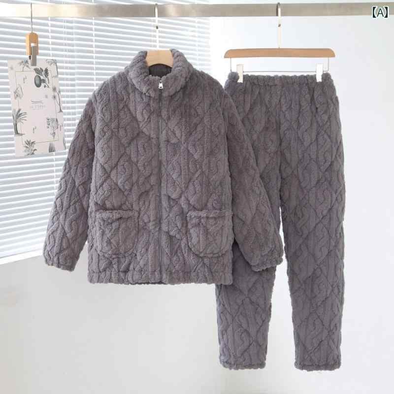 レディースパジャマ 女性用 おしゃれ かわいい 綺麗 ファッション リネン ホームウェア 服 綿 学生 冬 コーラル ベルベット