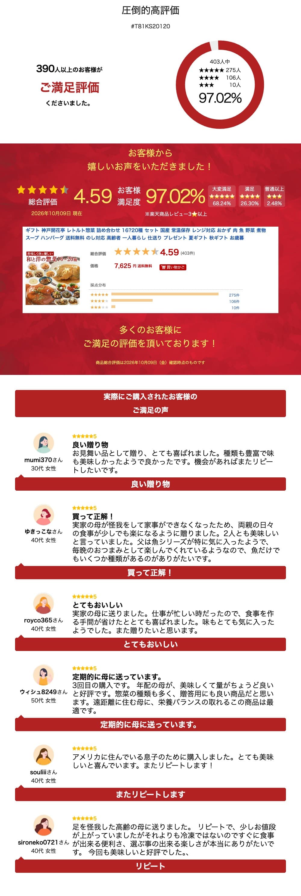 ギフト 神戸開花亭 レトルト惣菜 詰め合わせ 16?20種 セット 国産 常温保存 レンジ対応 おかず 肉 魚 野菜 煮物 スープ ハンバーグ 送料無料 のし対応 高齢者 一人暮らし 仕送り プレゼント 夏ギフト 秋ギフト お歳暮 thumbnail 3