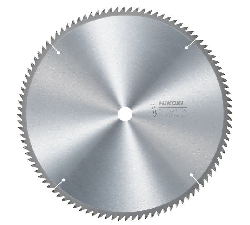 HiKOKI【部品】卓上丸のこ・スライド丸のこ・テーブル丸のこ用アルミサッシ用 0030-7858外径380mm 刃数100ハイコーキ　日立工機