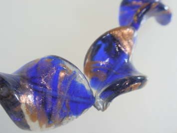 ガラスビーズ ガラスペンダントトップ ガラスパーツ　スクリュー-L25/ガラスビーズ 丸玉　ガラスビーズ しずく　ガラスビーズ ソロバン